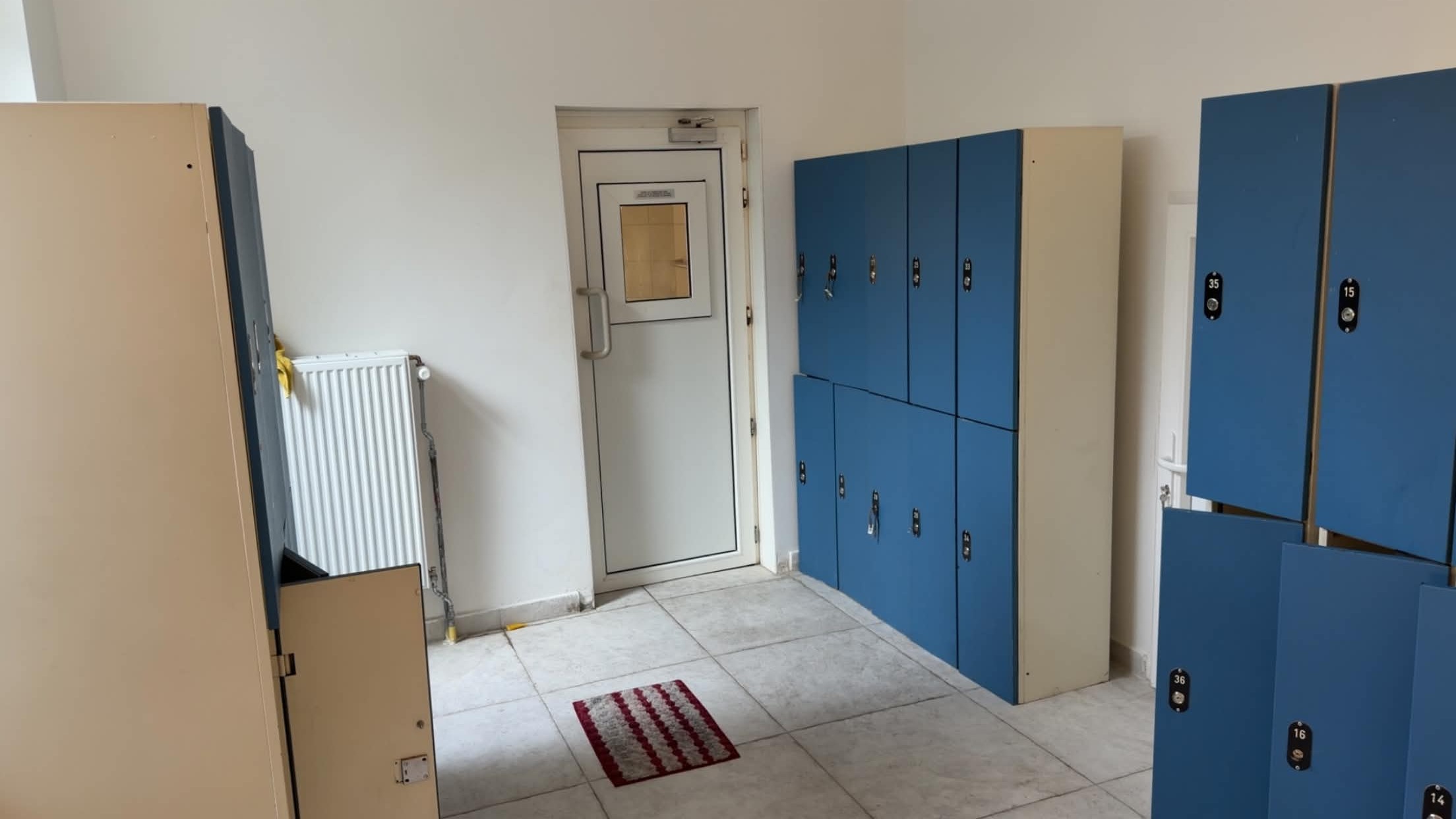 Vestiaires privés